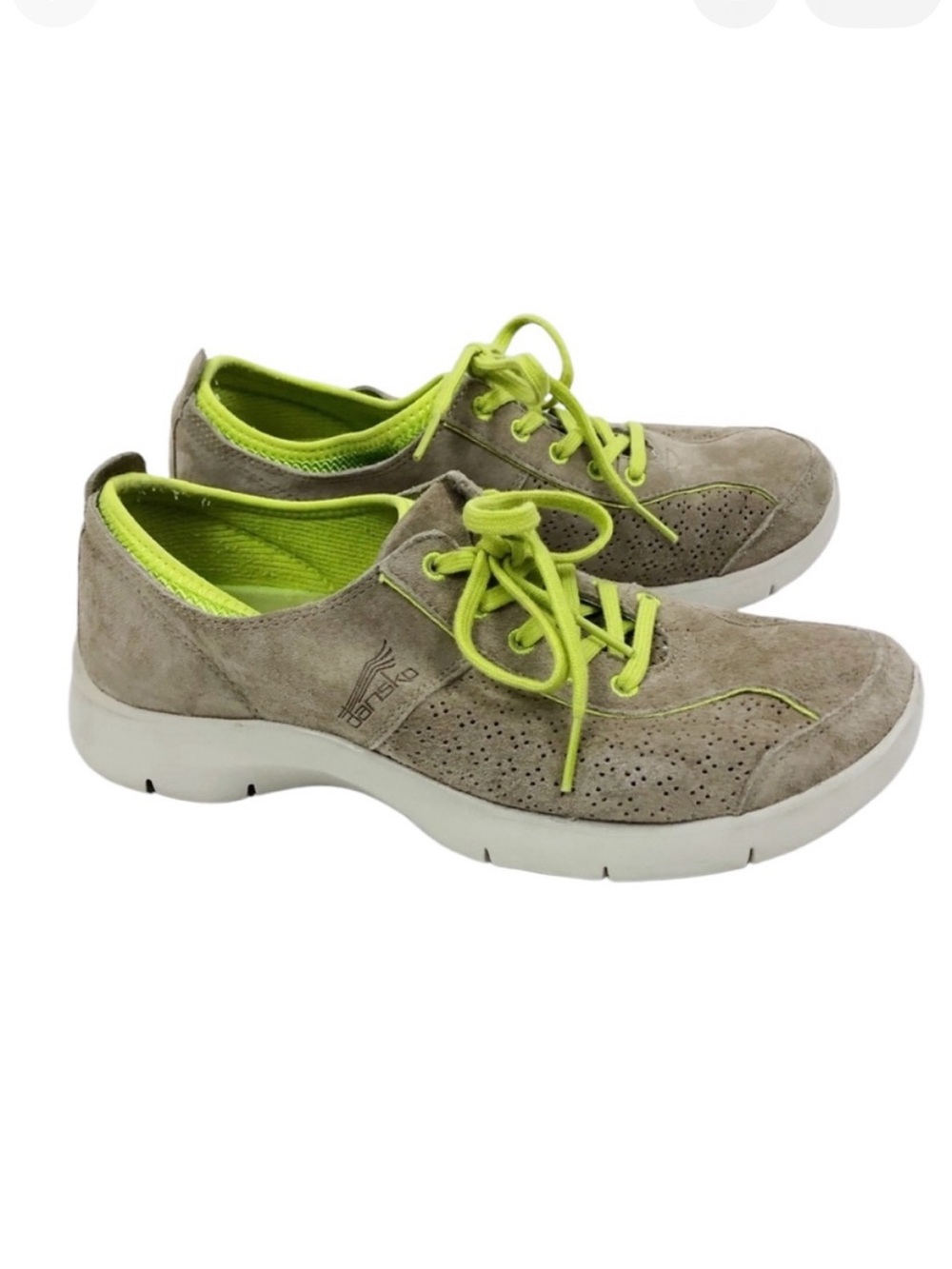 Dansko Elise Suede Lace Up Shoes